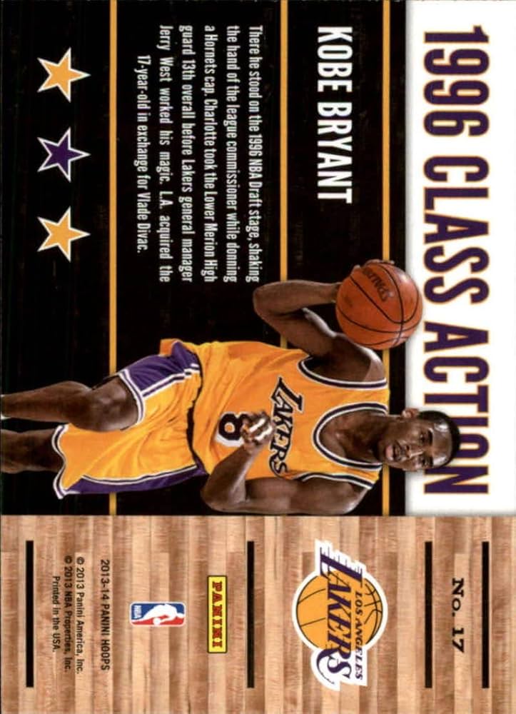 PANINI NBAカード SELECT WITH AUTHORITY KOBE BRYANT LAKERS #WA-3 送料無料 中古 IT1 Kobe Bryant 2017 Select #3 With Authority - Silver Price